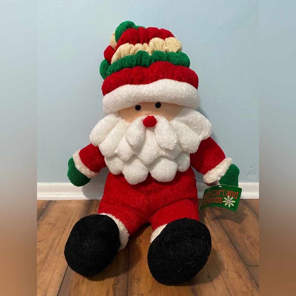 Winterland Friends beautiful Santa Clause stuffed toy